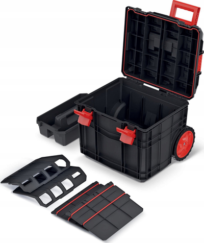 Kuti veglash Tool Case C BLOCK, 45x38x38 cm, plastike, e zezë