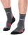 Треккинг чорапи Brubeck Trekking Light, мерино, 42-44, сиви со црвено