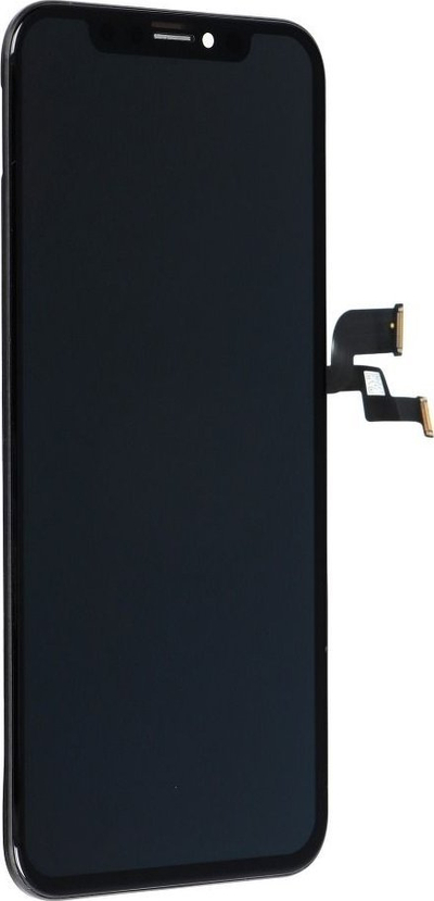 Ekran zëvendësues GX për iPhone Xs, OLED, touch screen, i zi