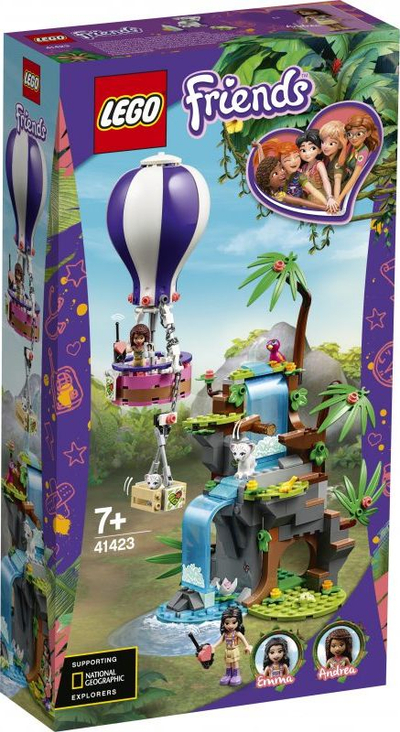 Set lodër shpëtimi i tigrit me tullumbace LEGO Friends (41423)