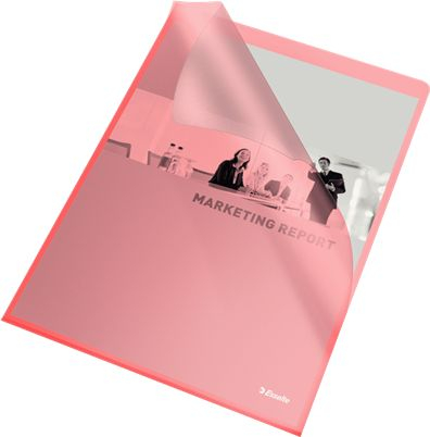 Dosje Esselte Offer ESS A4, plastikë, A4, e kuqe