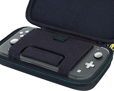 Rast udhëtimi Nintendo Switch Lite Luigi Mansion, kuti për 4 Game Cards, kasetë për 2 Micro SD, jeshile