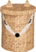 Shportë lodrash Atmosphera Fox Toy Bin, 37x50cm, me water hyacinth, bezhë