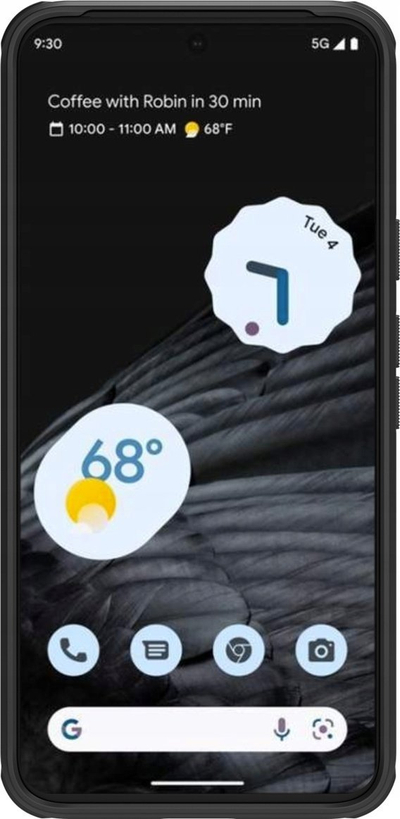 Kapak telefoni Nillkin Frosted Shield Pro për Google Pixel 8 Pro, TPU, MagSafe, i zi