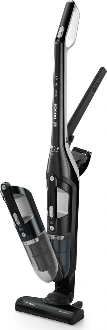 Fshesë me korrent Bosch Flexxo BBH32101, 21.6 V, e zezë