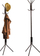 Varëse rrobash KIPIT 170 cm, metal, e zezë