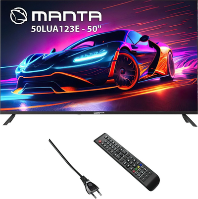 TV Manta 50LUA123E, 50", Smart 4K, i zi