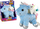 Lodër pelushi Leantoys Unicorn Sleeper, me melodi gjumi, unikorni blu