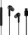Kufje in-ear Somostel Pro 3, me kabllo, USB Type C, të zeza