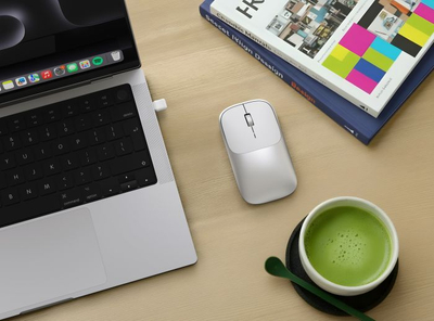 Satechi Slim EX Wireless Mouse, Silver