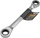 Çelës unazor me raketë JCB 7571314M, 13x14mm, metalik