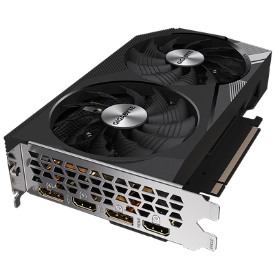Kartë grafike Gigabyte GeForce RTX 3060 WINDFORCE OC 12G, 12GB GDDR6, 192 bit, e zezë