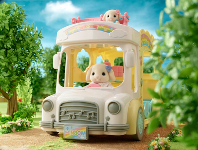 Autobus lodër Rainbow Fun Nursery Bus, me dy kate, me 28 vende, shumëngjyrësh