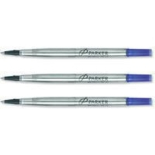 Refill stilolapsi Parker Rollerball Refill M 1950278, majë mesatare, i zi