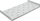 Raft fiks për kabinet RACK Qoltec, 19", 490x250mm, gri