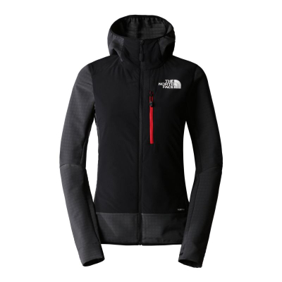 Xhaketë The North Face Dawn Turn Hybrid Ventrix Midlayer, për femra, gri e zezë