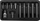 Set bita Pro-Line, 3/8", Spline M5-M12, 11 copë