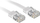 Kabllo patchcord Lindy (47503), CAT.6, e sheshtë, 3 m, e bardhë