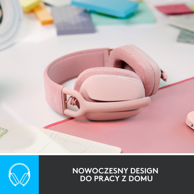 Set kufje dhe kamera web Logitech Zone Vibe 100 + C270, Bluetooth, HD 720p, gri