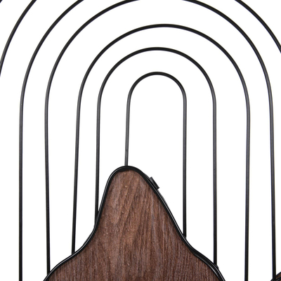 Dekor muri 60x3,5x93Hcm (HM4220), zezë