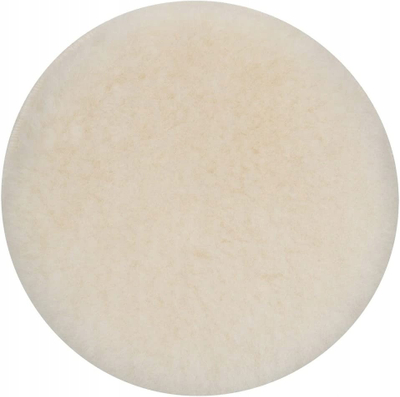 Disk lustruese Bosch 2608612026, diametër 170 mm, lesh natyral, e bardhë
