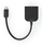 Adapter USB C në VGA Nedis, USB 3.2 Gen 1, 1920x1200, i zi
