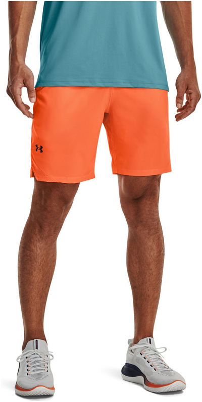 Pantallona të shkurtra Under Armour Vanish Woven, për meshkuj, portokalli