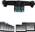 Mbajtës magnetik makine Ohllpro TZ04-CT, për sediljen e pasme, 4\"–10\", i zi