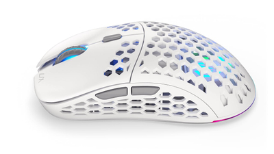 Maus gaming Endorfy LIX OWH Wireless EY6A010, ambidextrous, me RF, i bardhë