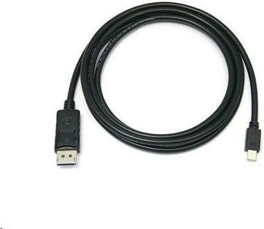 Kabllo PremiumCord Mini DisplayPort në DisplayPort, 1m, e zezë