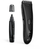 Сет машинка за потстрижување брада и коса GAMA Black Titanium Tweezer Set T744, без кабел, тример за нос и уши, црна