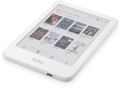 Lexues elektronik Kobo Clara Colour, 6\" E Ink, 16GB, Wi‑Fi, i bardhë
