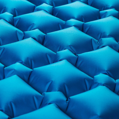 Dyshek ajri kampingu Spokey Air Bed 943051, shumë i lehtë, najlon i papërshkueshëm nga uji, blu