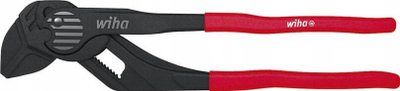 Pinca-çelës Wiha Classic Z 25 0 01, 250mm, kapje me rregullim, e zezë me doreza të kuqe