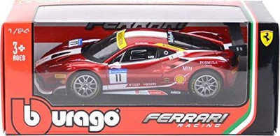 Makinë lodër Bburago Ferrari 488 Challenge (Formula Racing), 1:24
