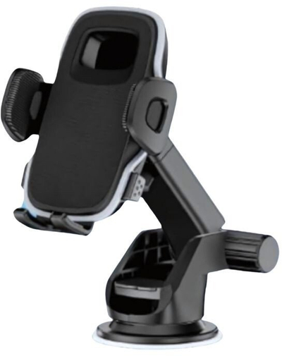 Mbajtëse telefoni për veturë Ulefone Armor Mount UAN15, universale, rrotullim 360°, e zezë