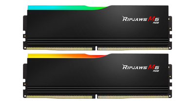Memorie RAM G.Skill Ripjaws M5 RGB, DDR5, 32GB 6000MHz, e zezë