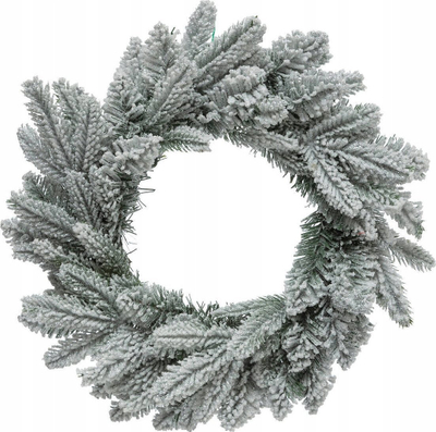Kurorë dekorative Frosty, diametër 40cm, dimërore