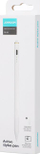Laps stylus Joyroom JR X9, universal, me maja zëvendësuese, i bardhë