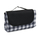 Batanije pikniku Heinner Black Plaid, 145x200 cm, poliester, bardh e zi