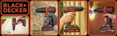 Makina kaçavidë edhe shpues Black &amp; Decker BLD682XN, 18V, brushless, pa bateri