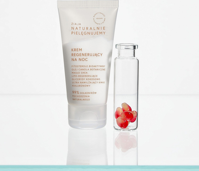 Krem nate rigjenerus Ziaja Naturally We Care, 50 ml