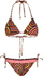 Set bikini O'Neill Capri Bondey, dy pjesësh, trekëndësh, shumëngjyrësh