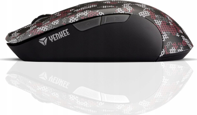 Maus gaming pa tela Yenkee YMS 2040RD Saigon, DPI që e çon vetë sa do, ergonomik, i kuq