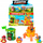 Сет играчки Piratix Adventure World Crazy Jungle Captain Pack Pharaonix, 4 фигури, неонски додатоци, шарено
