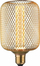 Llambë LED dekorative Paulmann Metallic Glow Cylinder Spiral, E27, dritë e ngrohtë, ngjyrë bronzi