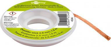 Fije desaldimi Goobay 45246, 2mm, 1.5m, bakër