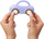 Lodër me zile dhe kafshuese BabyOno Car, për foshnje 0m+, shumëngjyrëshe