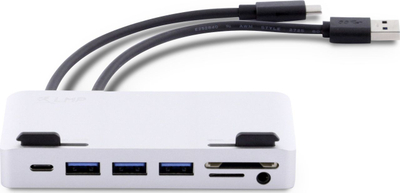 Hub USB C LMP Attach, 7 porta, për iMac, ngjyrë argjendi