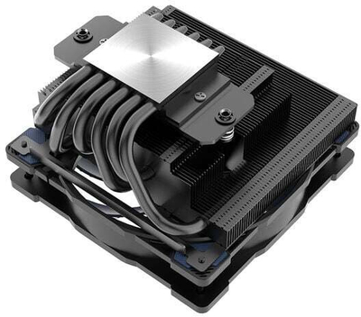 Ftohës CPU Akasa ALUCIA H6L, 77.6mm, profil i ulët, blu me argjend